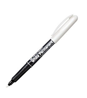 Permanentní popisovač bílý, Centropen