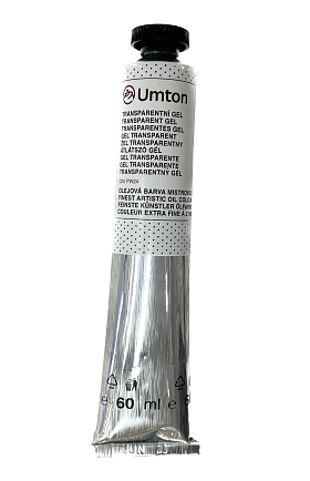 Transparentní gel pro olejové barvy, Umton
