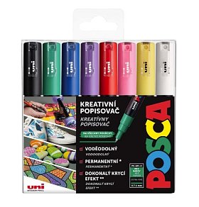 Akrylové popisovače Uni Posca sada
