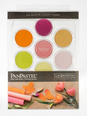 Sada 7 suchých pastelů Lia Griffith Designer, Panpastel