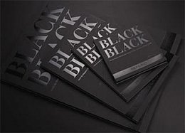 Grafický papír BLACK, Fabriano