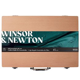 Olejové barvy Winton v dřevěném kufříku, Winsor&Newton