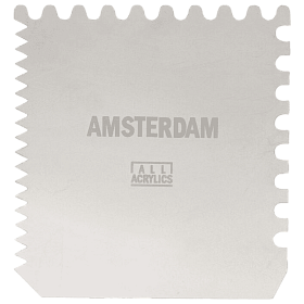 Texturovací škrabka kovová, Amsterdam