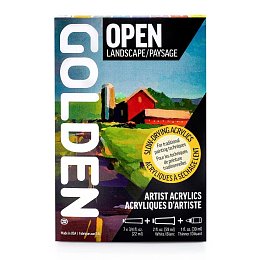 Sada akrylových barev Open Landscape, Golden