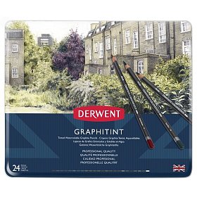 Sada akvarelových pastelek Graphitint, Derwent
