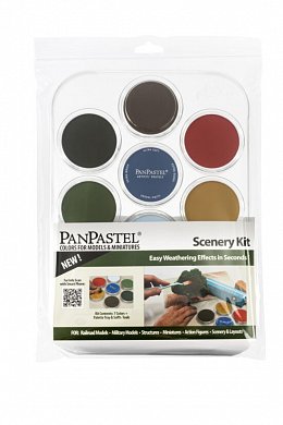 Sada Scenery Kit 7 suchých pastelů PanPastel