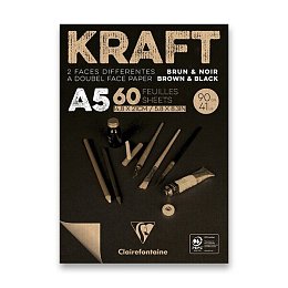 Blok Brown&Black Kraft, Clairefontaine