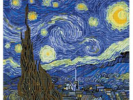 Vincent van Gogh - Hvězdná obloha