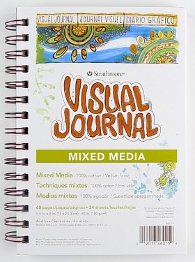 Skicák VIsual Journal Mix-Media, Strathmore