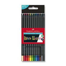 Pastelky Black Edition, Faber-Castell