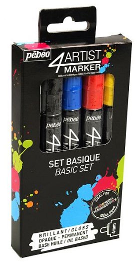 Marker set, 4mm, 4Artist