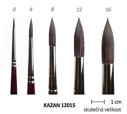 Kulatý štětec Kazan 12015 Usui, Simply-T