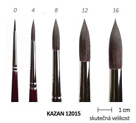 Kulatý štětec Kazan 12015, Usui