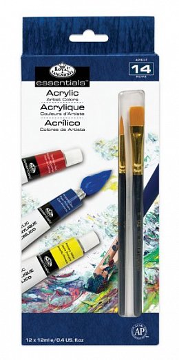 Akrylové barvy Essentials 12 ml, Royal & Langnickel