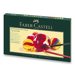 Pastelky Polychromos, dárkový box, Faber-Castell