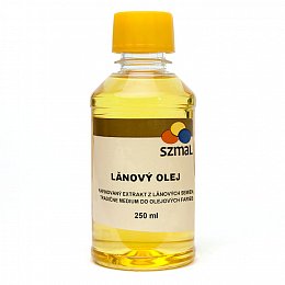 Lněný olej, Szmal, 250 ml