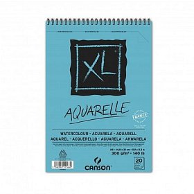 Skicák Aquarelle XL, kroužková vazba