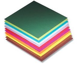 Origami papír barvený