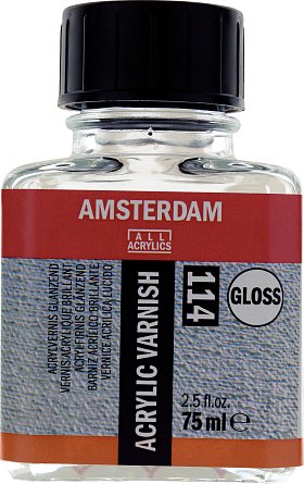 Lak lesklý pro akryl/olej, Amsterdam
