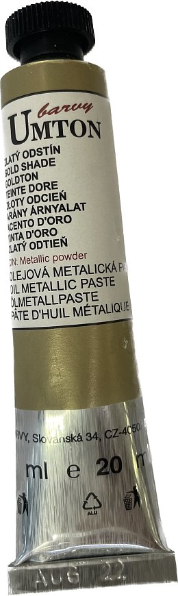 Olejová barva metalická, Umton